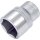 Steckschlüsseleinsatz 900 1/2 Zoll 6-kant SW 25mm L.44mm HAZET