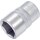 Steckschlüsseleinsatz 900 1/2 Zoll 6-kant SW 18mm L.38mm HAZET