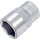 Steckschlüsseleinsatz 900 1/2 Zoll 6-kant SW 19mm L.38mm HAZET