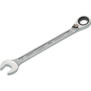 Maulringratschenschlüssel 606 SW 21mm L.291,5mm umschaltbar,Rings.15Grad HAZET