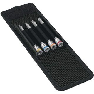 Steckschlüsselsatz 8767 A TORX® HF 1 4-tlg.1/4 Zoll T 25-T40 WERA