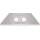 Trapezklinge 60099 L55,5xB19xS0,63mm m.Lochung 10 St./Spender MARTOR