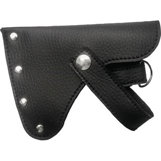 Tasche f.Campingbeil Leder schwarz ADLER