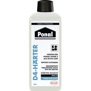 Hrter D4 f.Ponal Wasserfest (Super 3) PNI3N 250g Flasche PONAL