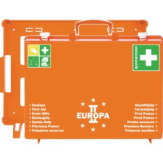 Erste Hilfe Koffer EUROPA II B400xH300xT150ca.mm orange Shngen