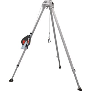 Dreibaum m.Höhensicherungsgerät EN 795b PSA III 19,0kg Alu.MAS