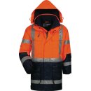 Warnschutzparka Wallace Gr.XL orange/marine ELYSEE