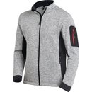 Strick-Fleecejacke CHRISTOPH Gr.M grau/schwarz FHB