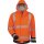 Warnschutz-Softshelljacke Lukas Gr.M orange/schwarz ELYSEE