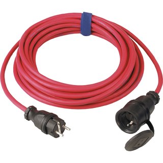 Schutzkontaktverlngerung 16 A 250 V 50m H07RN-F 3x1,5 mm rot IP44