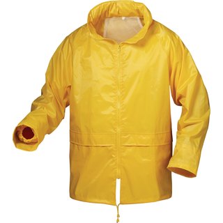 Regenschutz-Jacke Herning Gr.L gelb