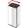 Abfallbehälter H763xB339xT260mm 52l VA HAILO