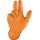 Einweghandschuh Grip Orange Gr.9 orange Nitril 50 St./Box