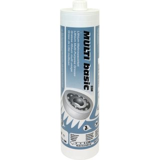 Lithiummehrzweckfett Lube-Shuttle MULTI basic 2M 500g hell Schraubkartusche MATO