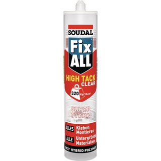 1K-Hybrid-Polymer Fix All HT transp.305g Kartusche SOUDAL