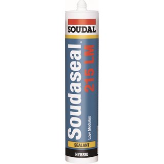 Hybridpolymerdichtstoff SOUDASEAL 215 LM wei 290 ml Kartusche SOUDAL