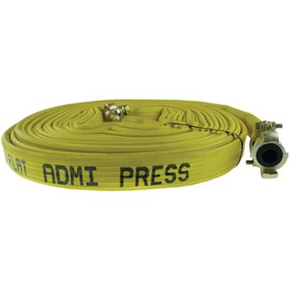 Pressluftschlauch AdmiPress FLAT Y ID 19mm AD 24mm L.20m gelb ADMIRAL