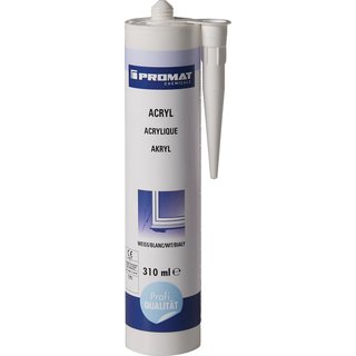 Acryl 310 ml wei Kartusche PROMAT chemicals