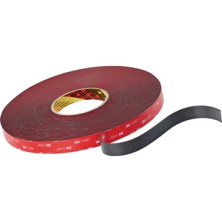 Montageband VHB Tape 4611F dunkelgrau L.3m B.19mm Rl.3M