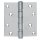 Kugellagertürscharnier VA ktg.76x76mm DIN L/R ma ausziehb.Stift INTERSTEEL