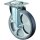 Lenkrolle D.100mm Trgf.110kg thermopl.Ku.Platte L104xB80mm BS ROLLEN