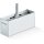 Glasklemmplatte Rollan EV1 b.80kg GEZE