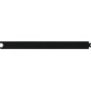 Laufschiene 4501 STA schwarz Lager-L.450mm Wm.INTERSTEEL