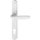 1/2 Profiltür-Garnitur NY 1810/3346SN Alu.F9016 PZ...