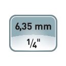 Aufnahmeschaft 6-KT 9,5mm m.Zentrierbohrer Lochsägen 14-30mm PROMAT
