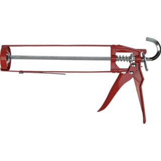 Skelettpistole a.Metall f.310ml Kartusche farbig besch.