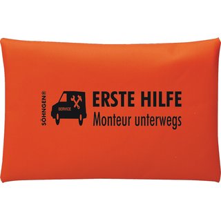 Erste Hilfe Tasche Monteur unterwegs B240xH170ca.mm orange SHNGEN