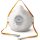 Atemschutzmaske AIR 325501 FFP3 NR D m.Ausatemventil faltbar S/M 10St./KT MOLDEX