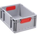 Transportstapelbehälter L400xB300xH170mm grau PP...