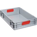 Transportstapelbehälter L600xB400xH120mm grau PP...