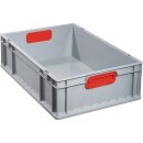 Transportstapelbehälter L600xB400xH170mm grau PP...