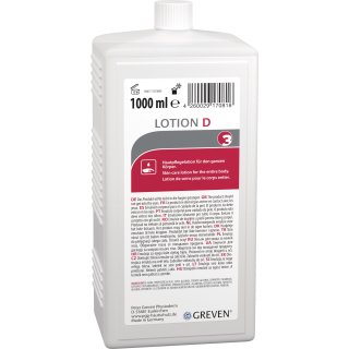 Hautpflegelotion GREVEN® LOTION D 1l silikonfrei,parfümiert GREVEN
