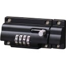 Schlossriegel L.112mm B.50mm Zinkdruckg.schwarz...