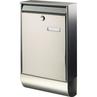 Briefkasten Berlin-Set 37770 NI H.500mm B.285mm T.105mm VA DIN C4 BURG-WÄCHTER