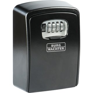 Schlsseltresor Key Safe 40 H145xB105xT55mm m.Schutzkappe Zahlenschl.Anz.Hak.1