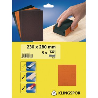 Finishingpapier PL 31 B.230xL.280mm K.120 ungelocht Bogenware