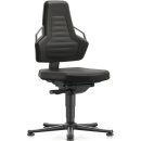Arbeitsdrehstuhl Nexxit Gleiter Integralschaum schwarz...