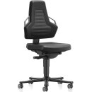 Arbeitsdrehstuhl Nexxit Rl.Supertec-Gewebe schwarz...