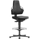 Arbeitsdrehstuhl Nexxit Gleiter+Fußring Supertec...
