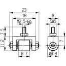 Messeins.D.8,4mm Rl.M2,5 STA z.Messuhren KFER