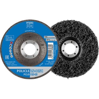 Grobreinigungsscheibe POLICLEAN Ø115x13mm Bohr.22,23mm PFERD