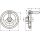 Handrad GN 950 b 15mm d1 100mm d2 10mm GANTER
