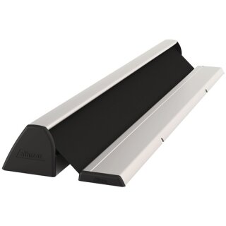 Fingerschutzprofil NR-32 UniSafe L.2000mm BG silberf.Rollo schwarz ATHMER