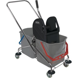 Reinigungswagen Eimer 2x27l,Presse STA SPRINTUS
