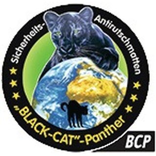 Sicherheitsantirutschmatte BLACK-CAT Panther -BCP- L0,8m B1,2m D4,5mm