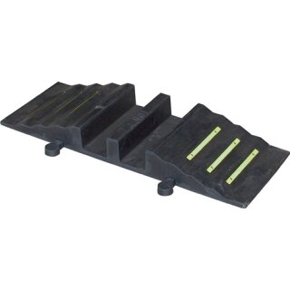 Gummi-Schlauchbrücke L830xB320xH102mm f.2 Schläuche b.90mm PARSCH